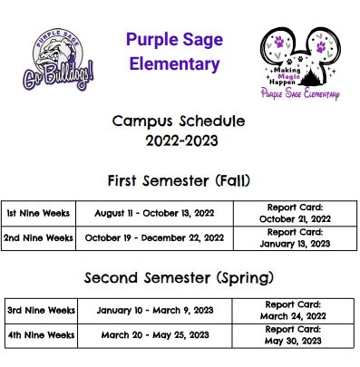 Campus Schedule